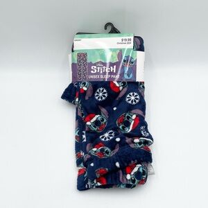Disney Stitch Fleece Christmas PJ Pants Pajama Sleep Lounge Pants UNISEX SIZING